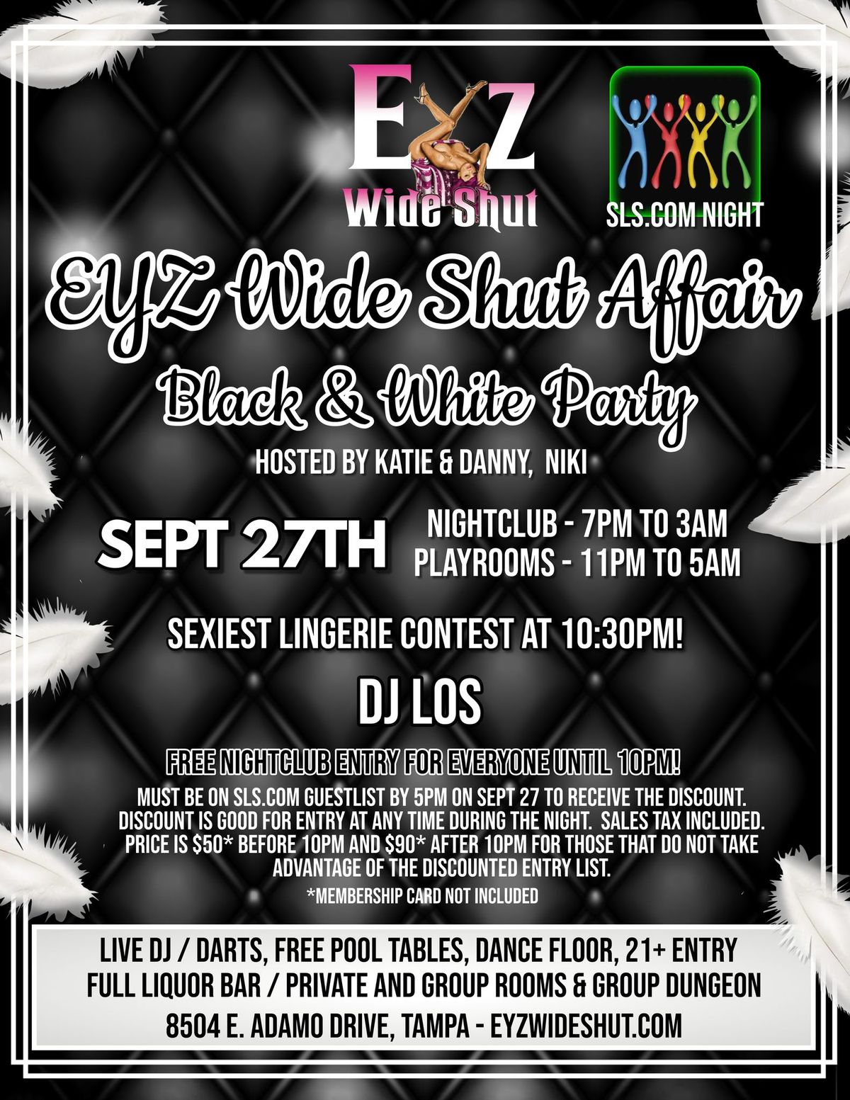 Eyz Wide Shut Affair Black & White Party 