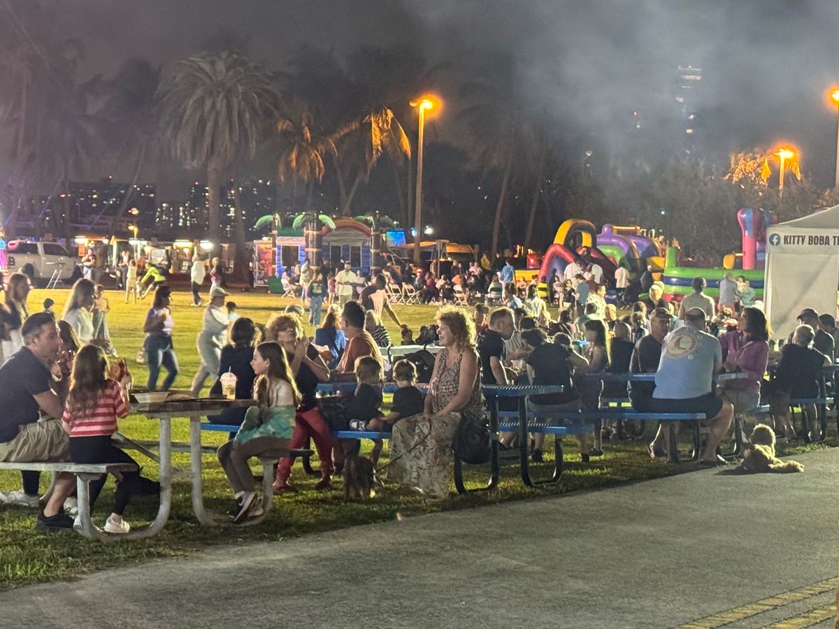 Food Trucks Tuesdays At Haulover Park