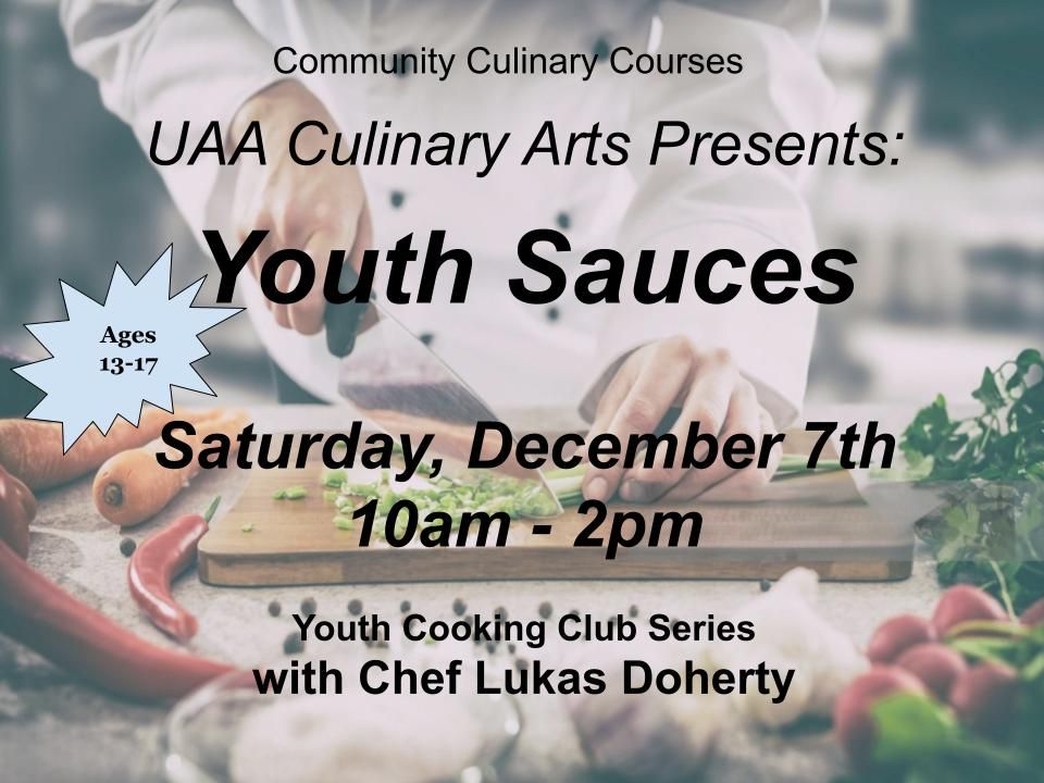 Youth Cooking Club: Sauces