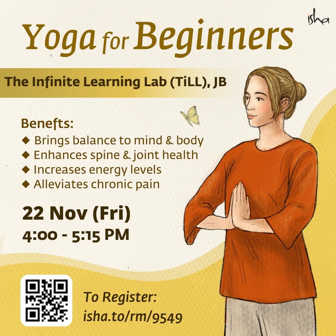 Yoga for Beginners (Free Session) - Johor Bahru