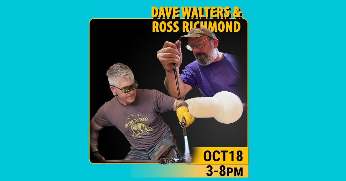 2024 Seattle REFRACT Day 2 Live Glassblowing Demonstration with Dave Walters & Ross Richmond