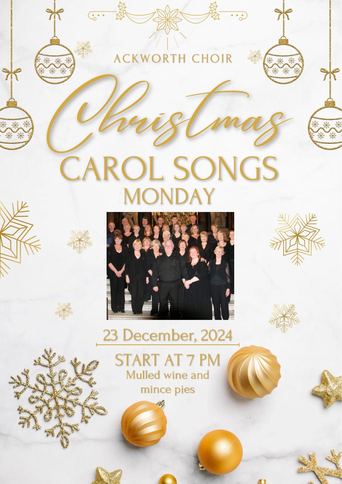 Ackworth Choir Christmas Carols 