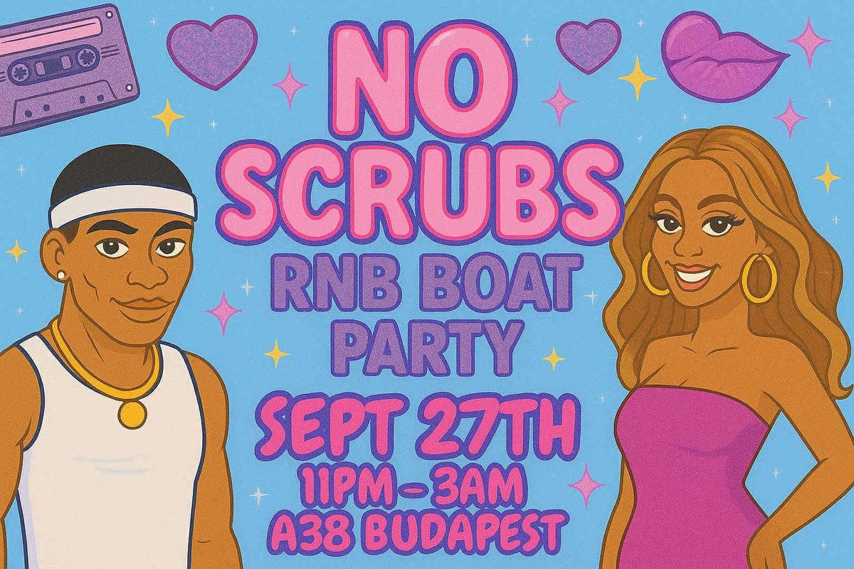 No Scrubs: 90s &amp; 00s R&amp;B Rooftop Boat Party