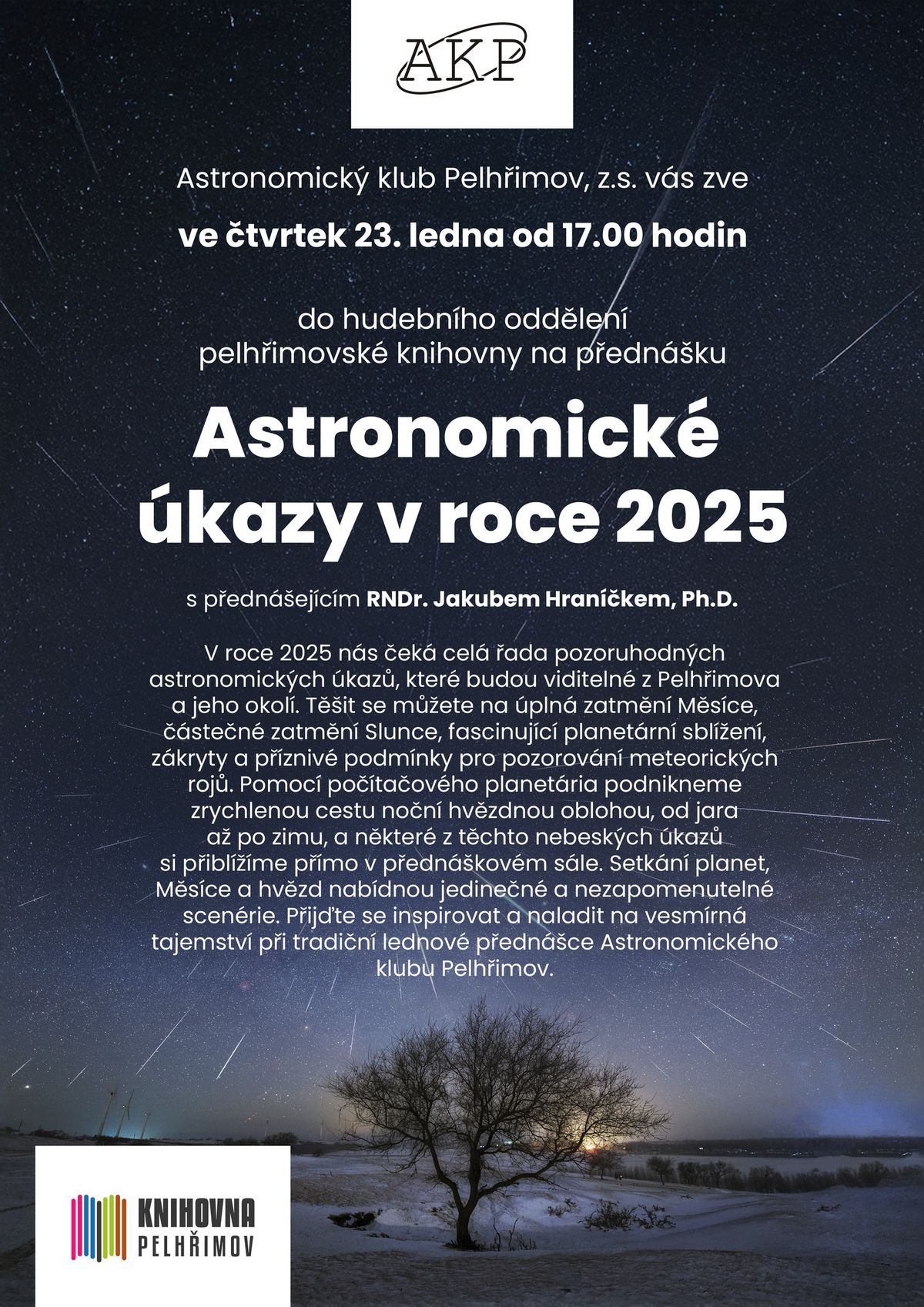 Astronomick\u00e9 \u00fakazy v roce 2025