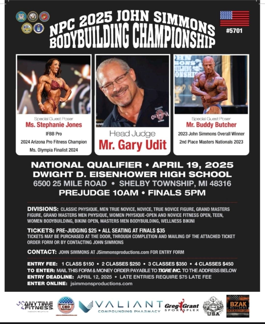 NPC 2025 John Simmons Bodybuilding Championships 