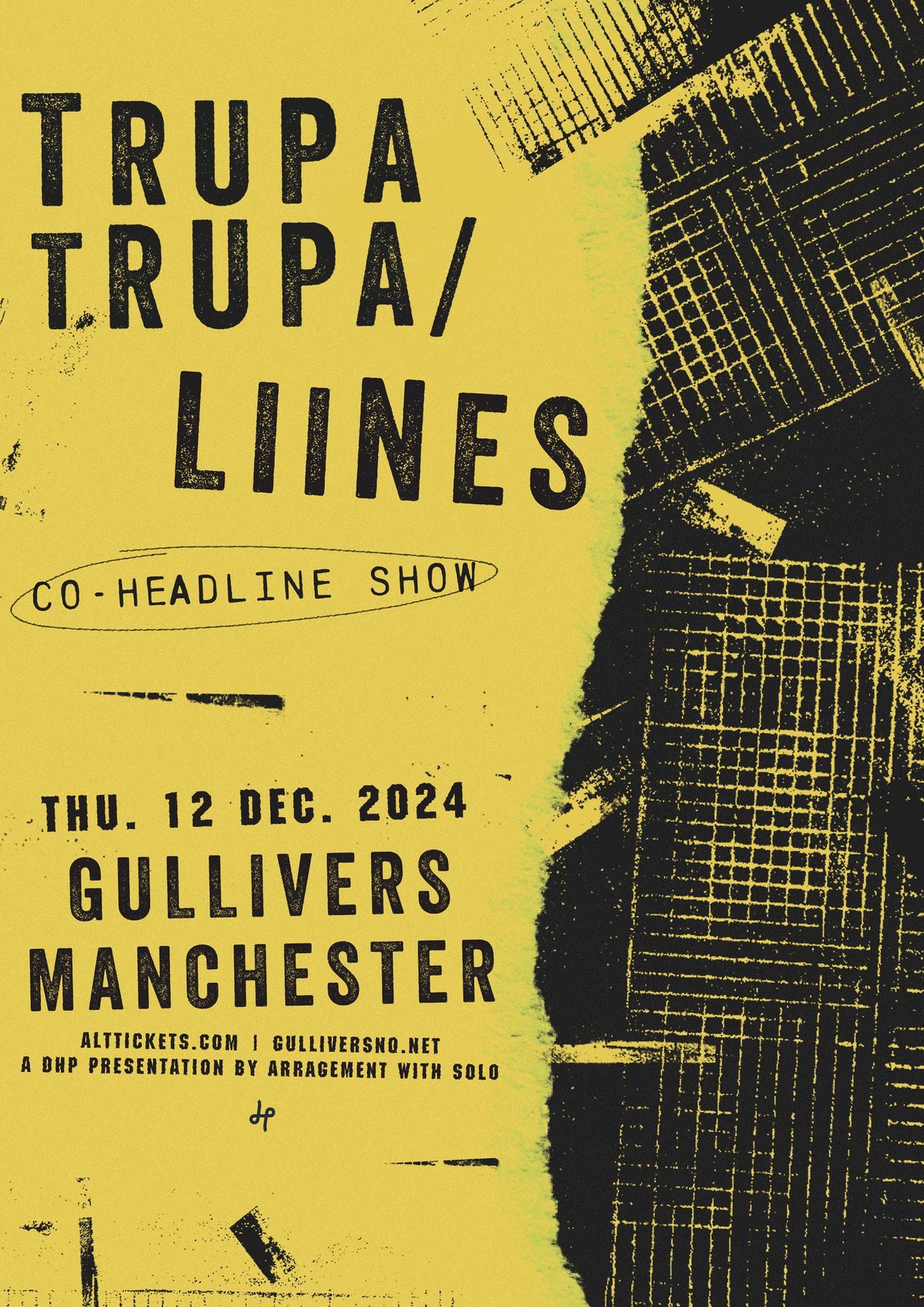 Trupa Trupa & LIINES live at Gullivers, Manchester 