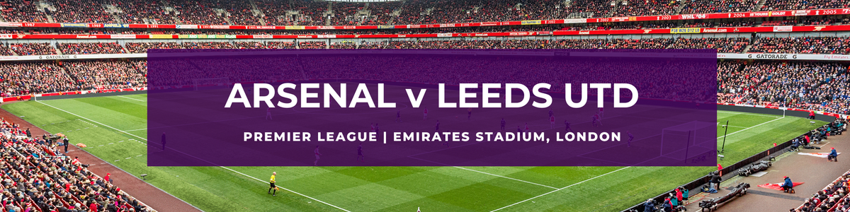 Arsenal FC vs Leeds United at Emirates Stadium