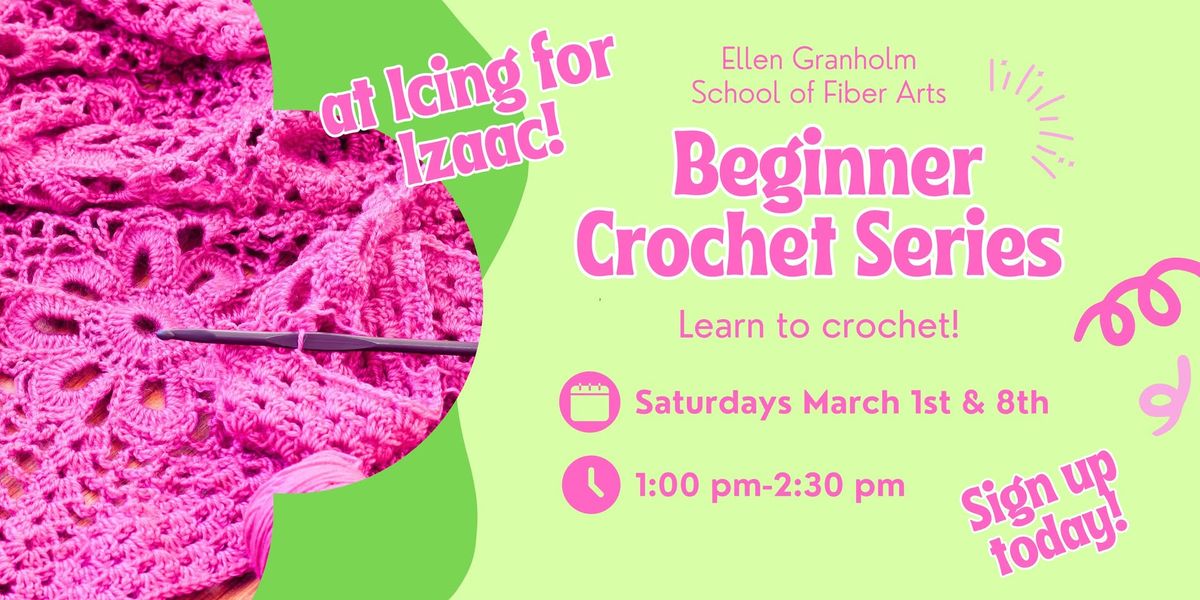 Beginner Crochet Series - at Icing for Izaac