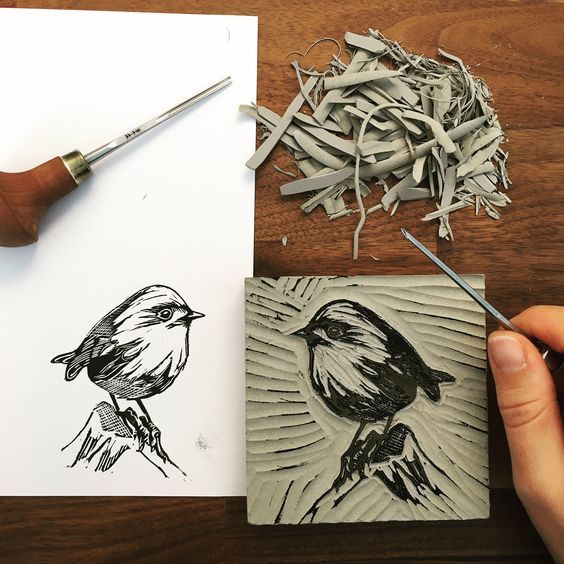 Lino Cutting and Printing Introductory Workshop