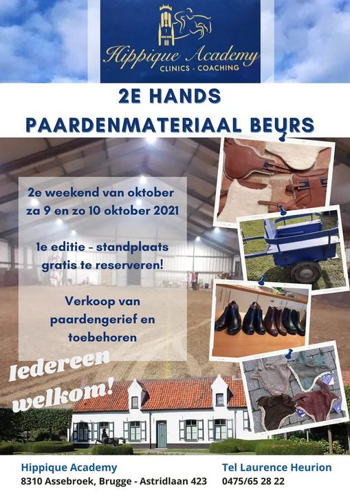 Tweedehands Beurs, Astridlaan, 8310 Brugge, België, 9 October to October