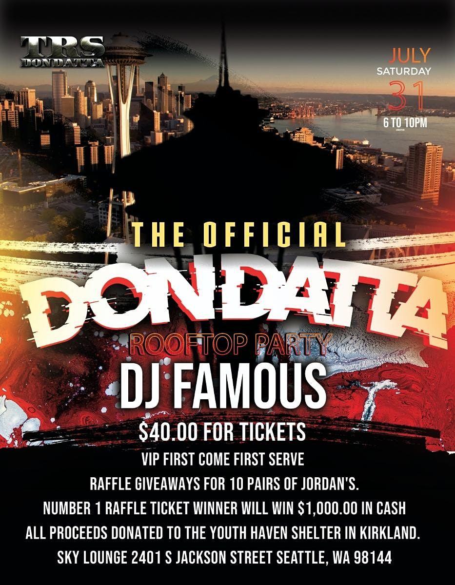 THE OFFICIAL DONDATTA ROOFTOP PARTY