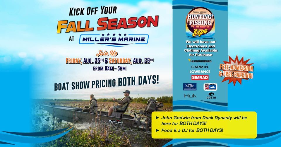Miller's Marine Fishing & Hunting Expo