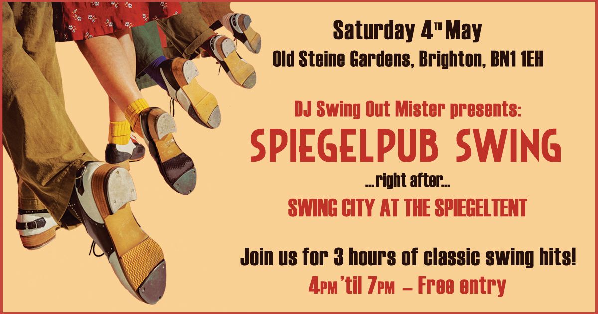 Spiegelpub Swing - Saturday 4 May - 4pm to 7pm