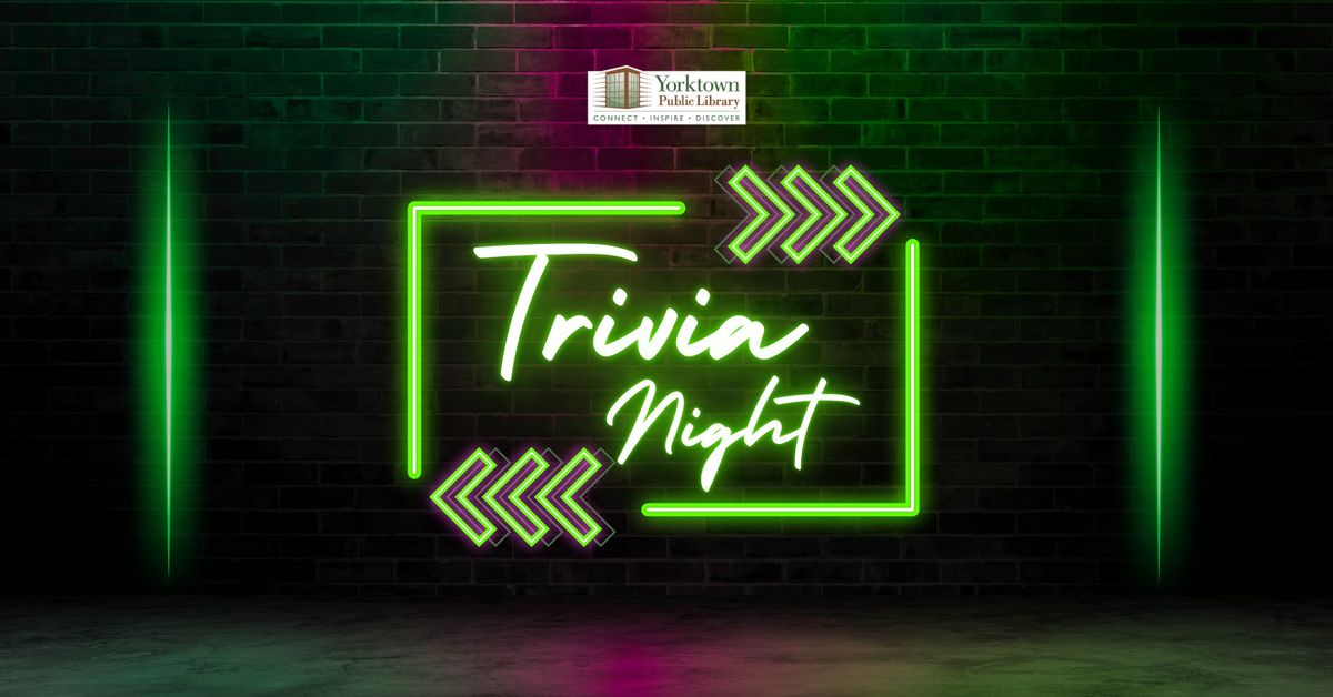 Adult Trivia Night