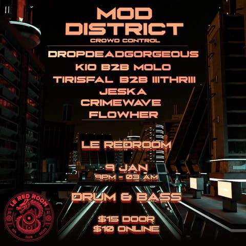 Drum & Bass - Mod District: Crowd Control