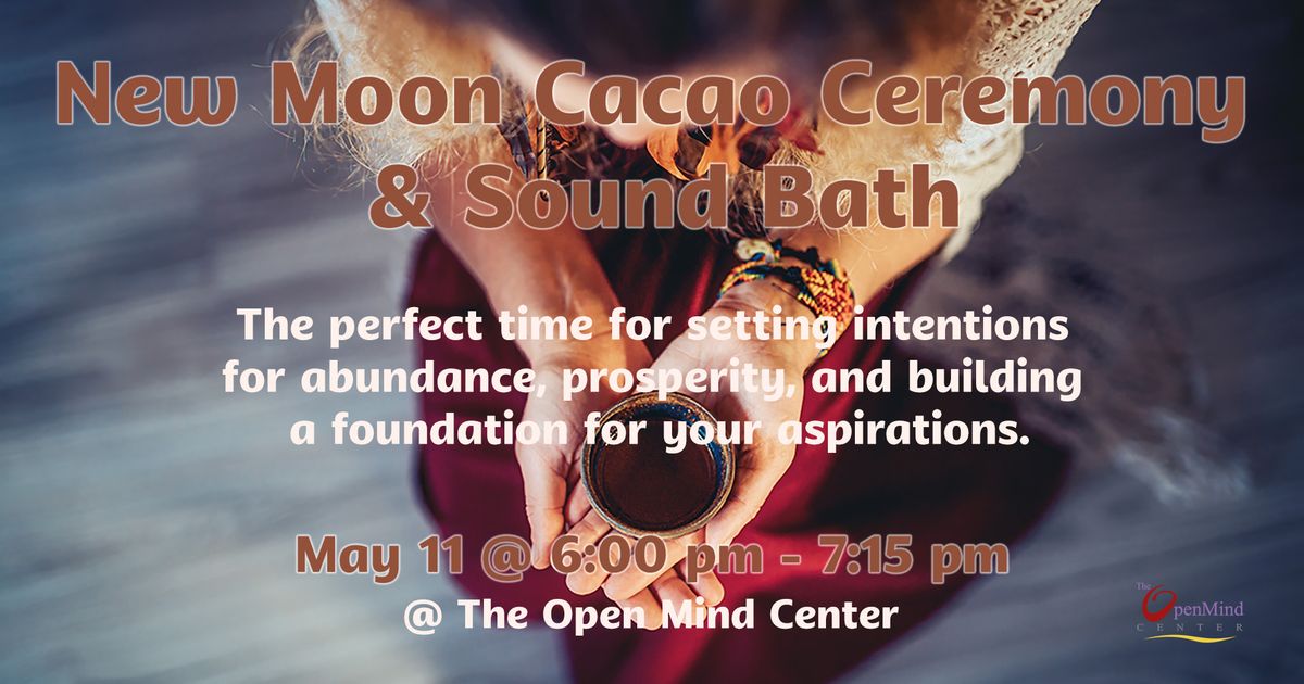 New Moon Cacao Ceremony & Sound Bath