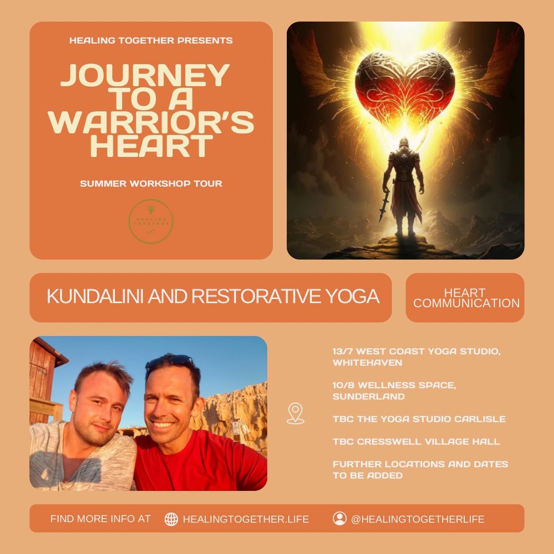 JOURNEY TO A WARRIORS HEART WORKSHOP - WHITEHAVEN 