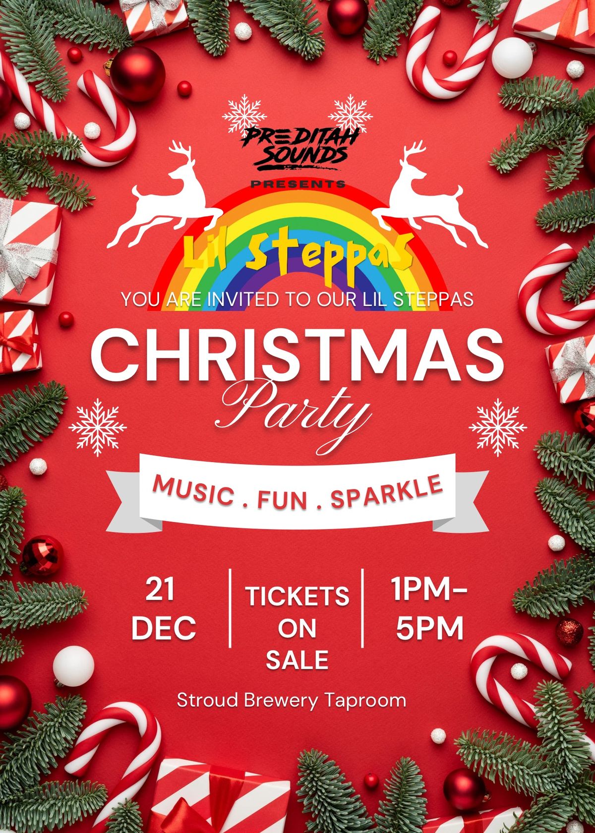 PREDITAH SOUNDS PRESENTS: LIL STEPPAS CHRISTMAS PARTY RAVE