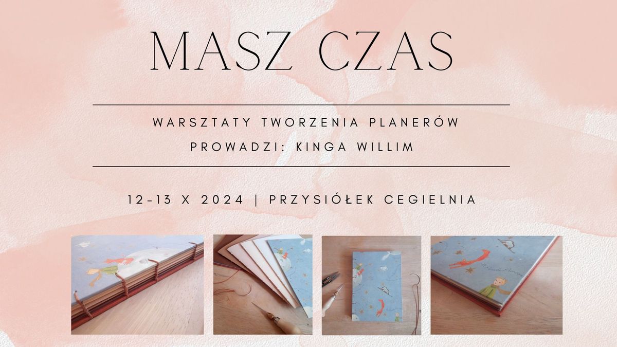 MASZ CZAS. Warsztaty tworzenia planer\u00f3w