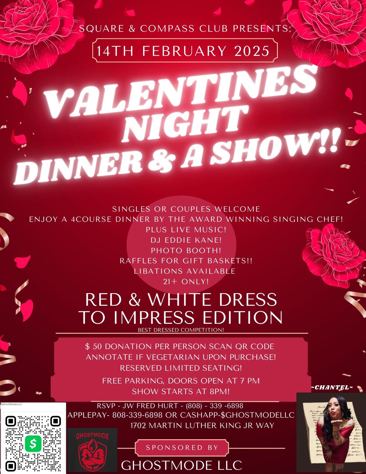 Valentines Dinner & A Show!!