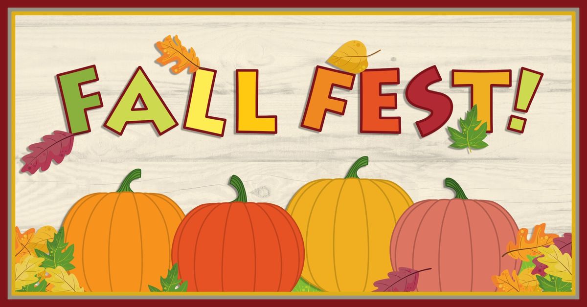 Fall Fest - everyone is invited!