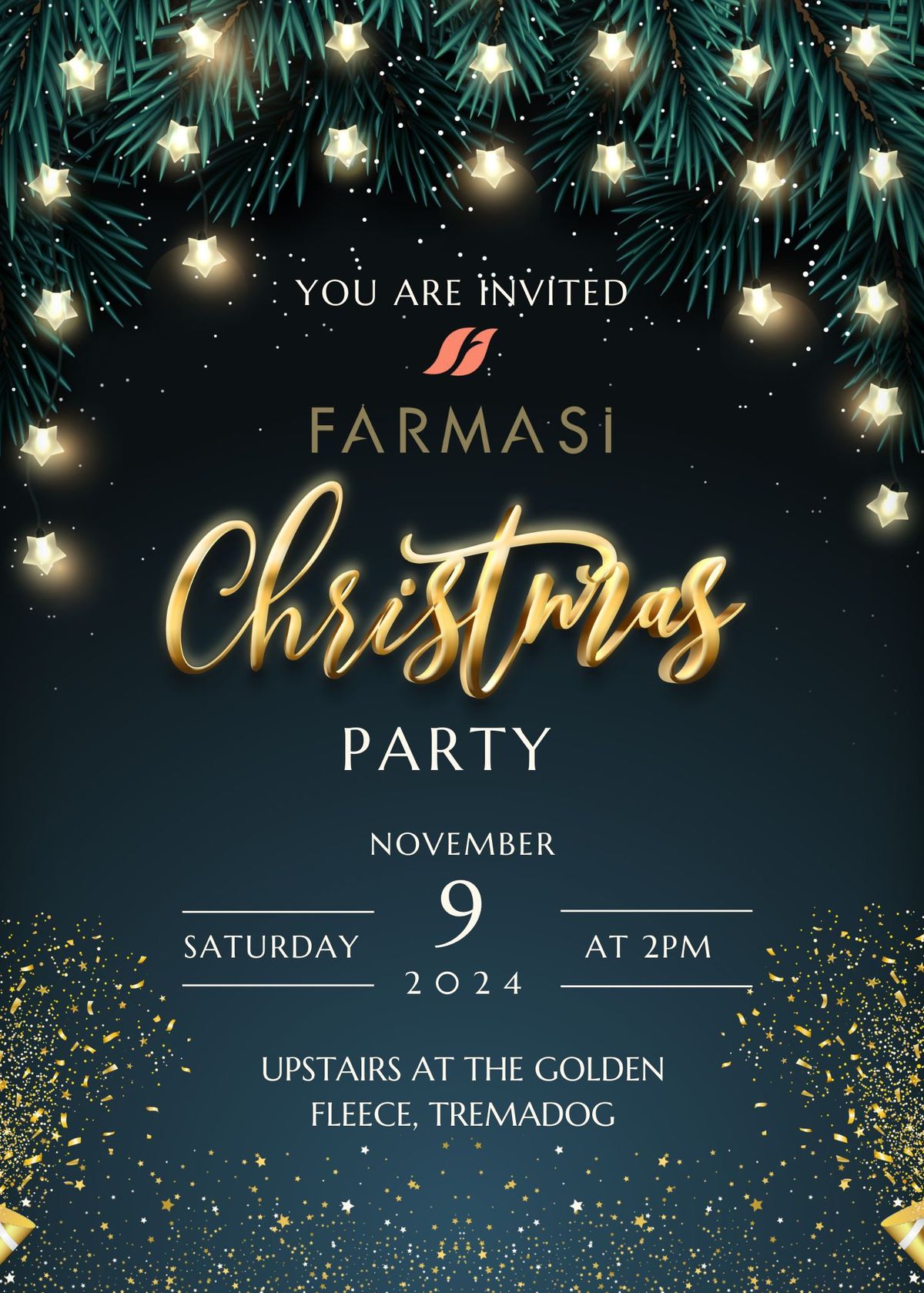 \u2728FARMASi Christmas Party - Upstairs at the Golden Fleece \u2728