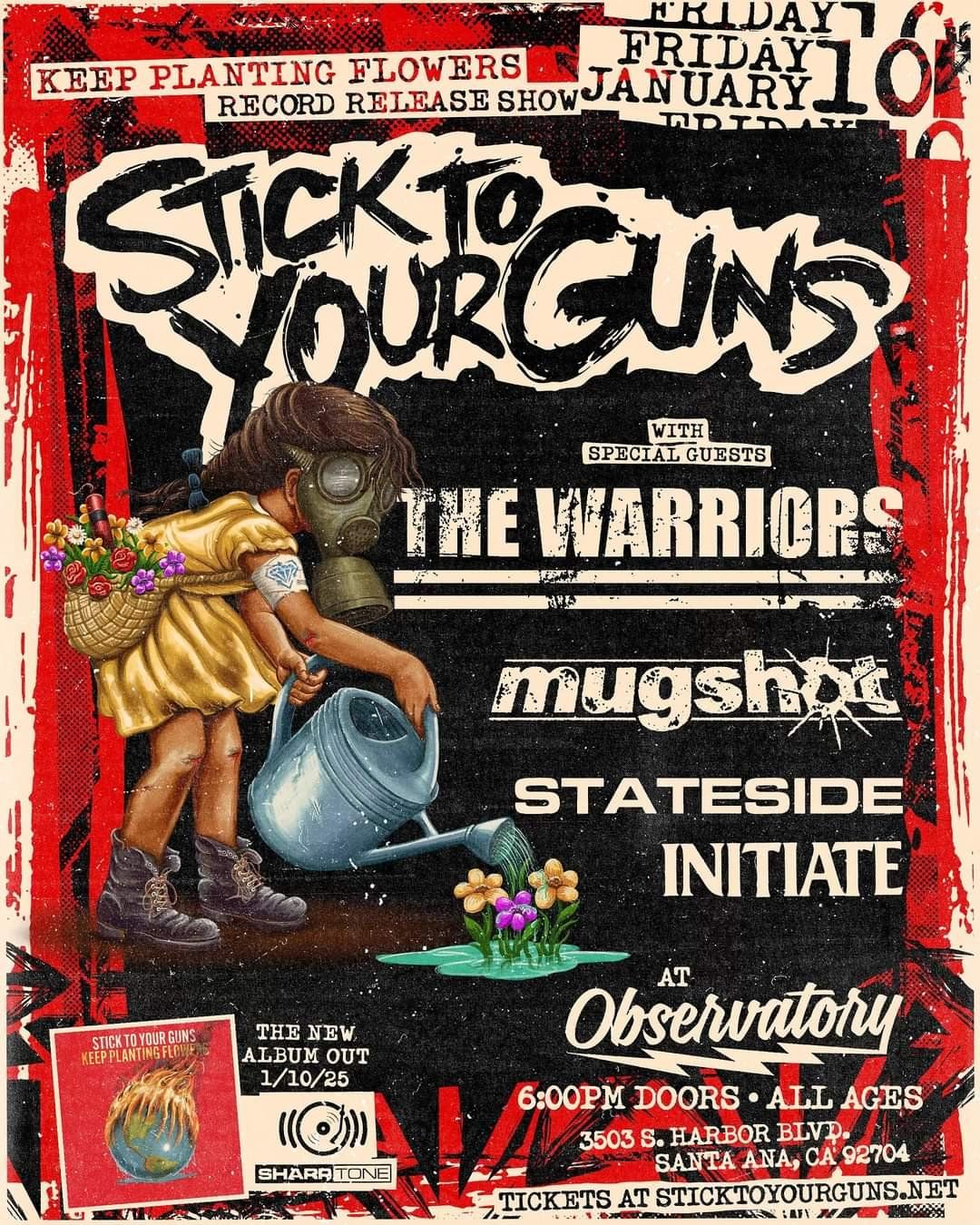 Stick To Your Guns with The Warriors