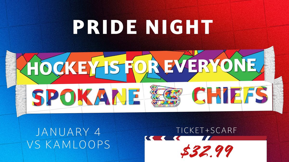 Spokane Chiefs Pride Night 2025!