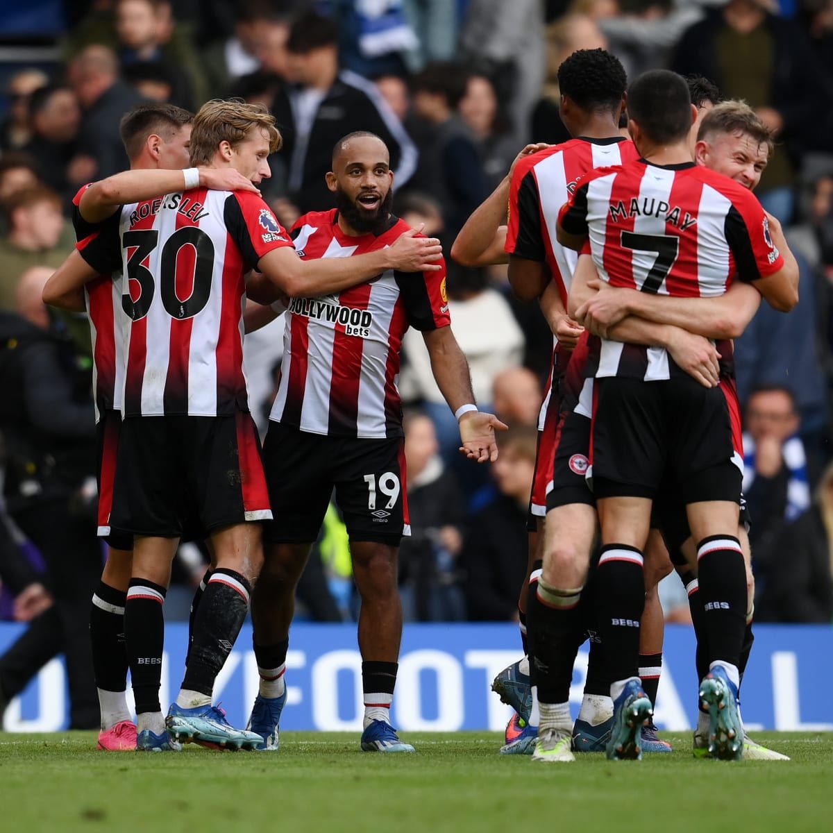 Brentford FC vs Tottenham Hotspur FC at Gtech Community Stadium