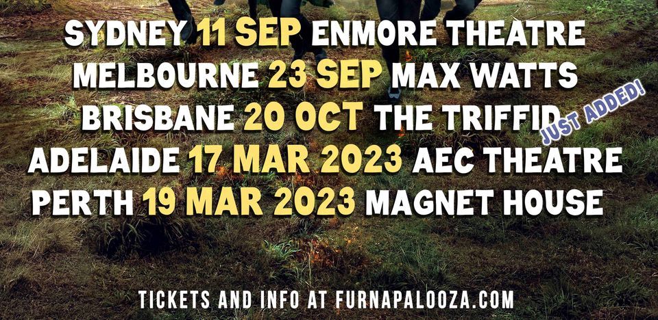 Furnace and the Fundamentals 'Furnapalooza' @ Magnet House, Perth WA