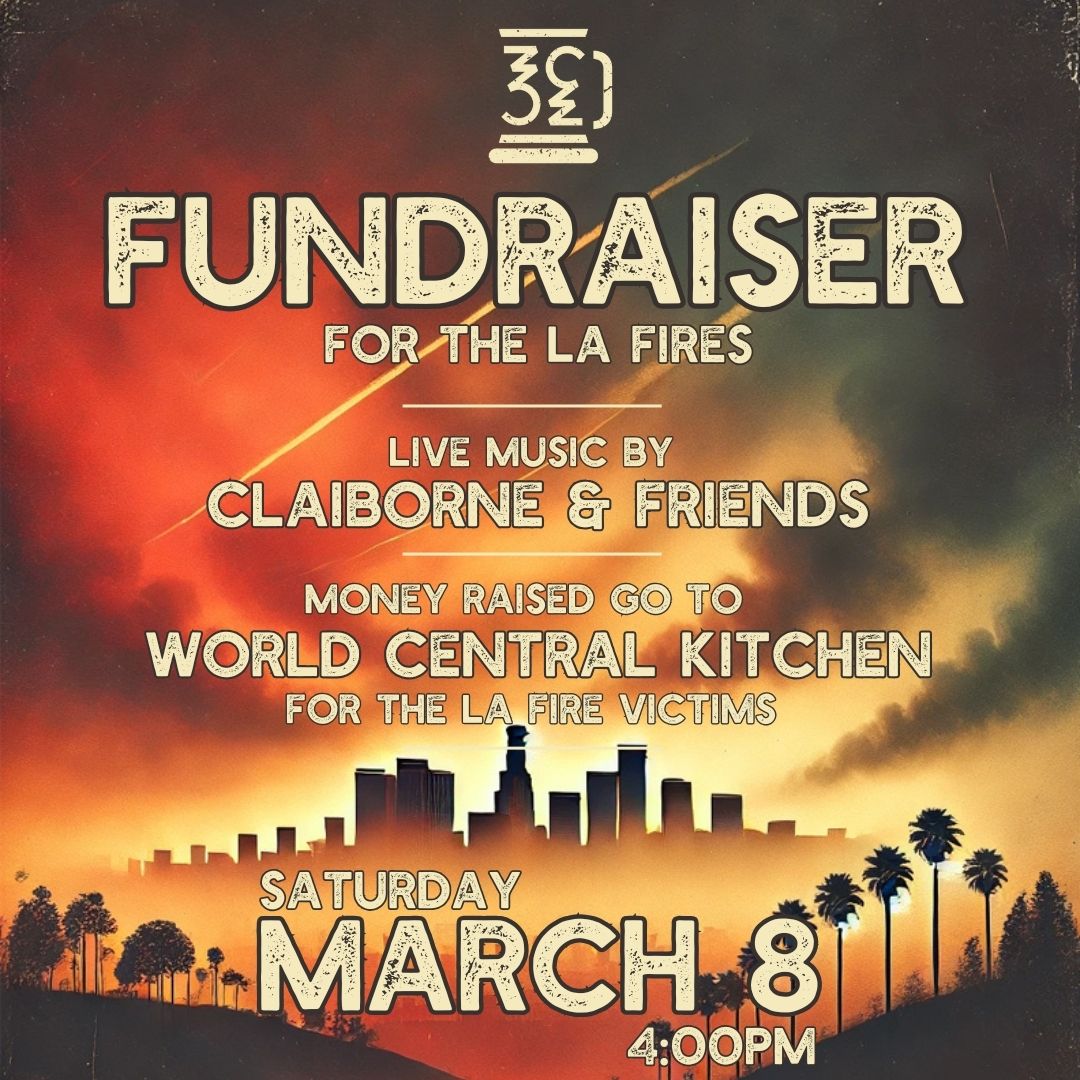 LA Fires Fundraiser Featuring Music From Claiborne & Friends