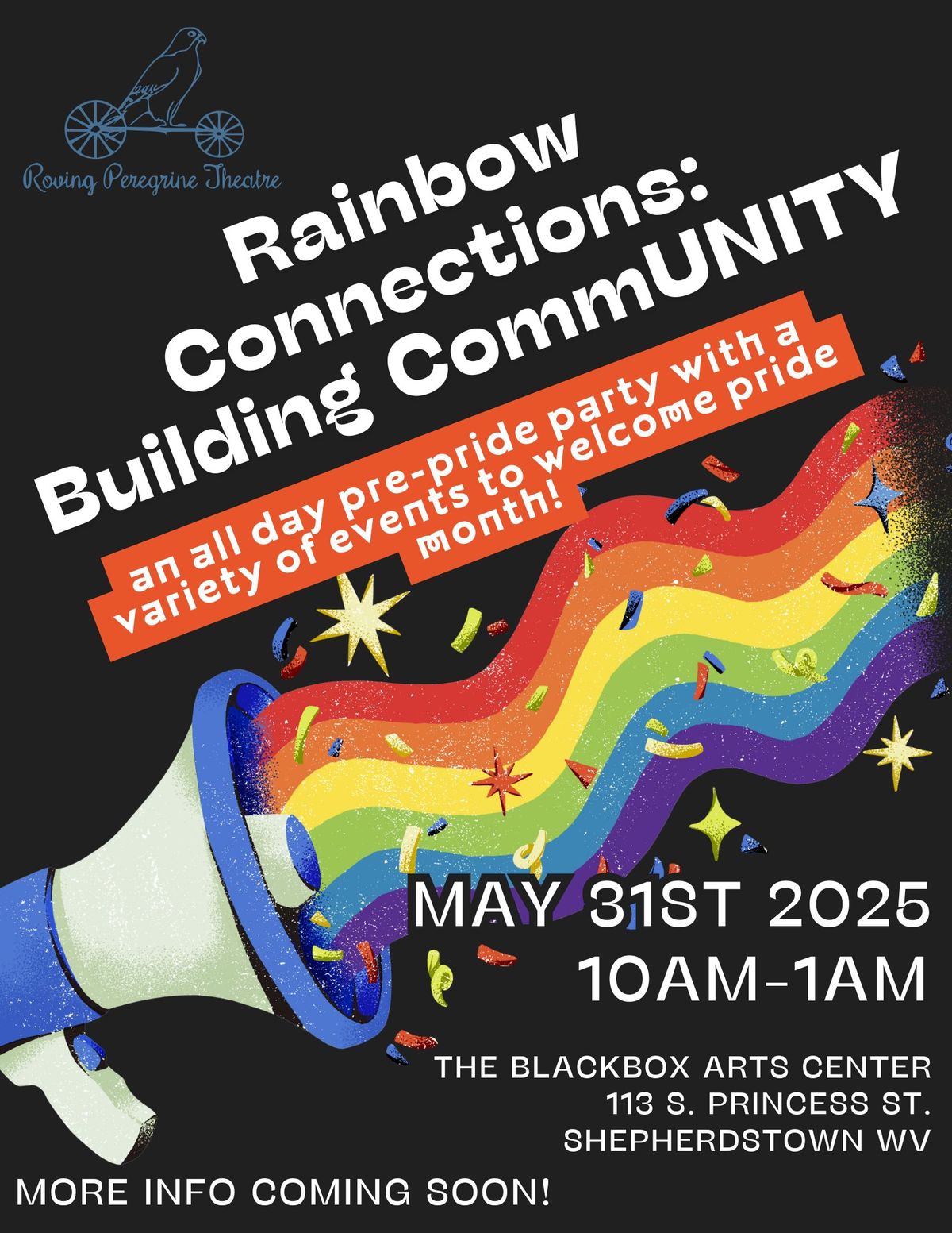 Pre-Pride Celebration - Rainbow Connections:Building CommUNITY