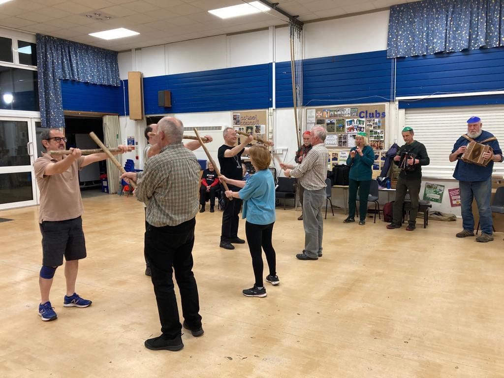 Morris dancing taster session