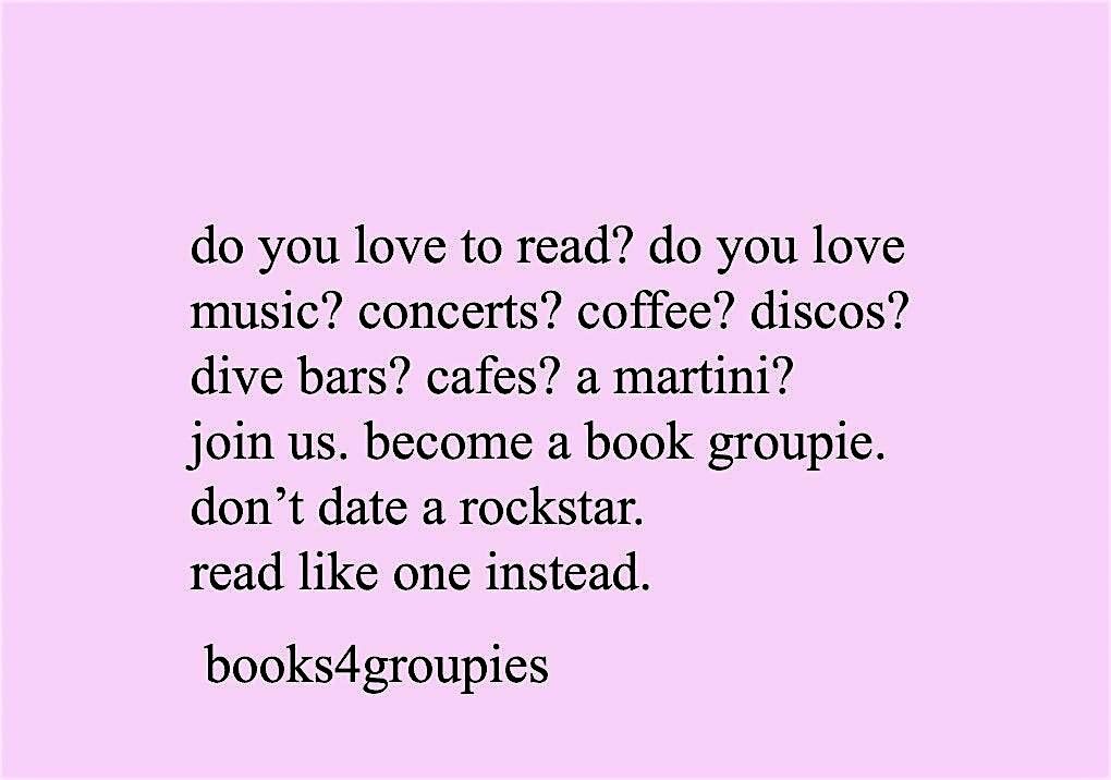 Books4Groupies November Meeting - Wuthering Heights