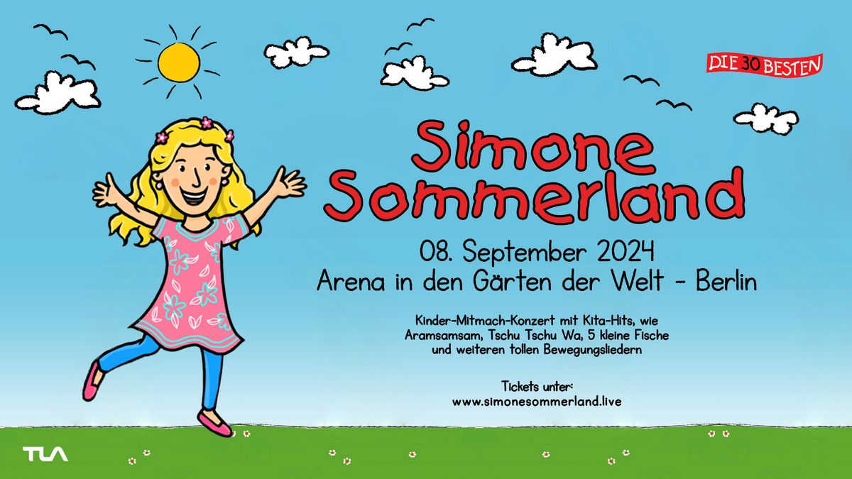 Simone Sommerland Live - Berlin (Arena in den G\u00e4rten der Welt)