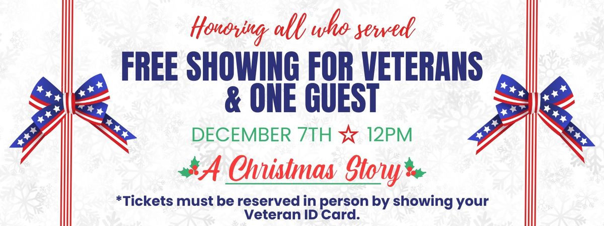 FREE Veterans Matinee Show