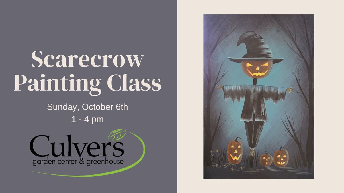 Scarecrow Painting Class