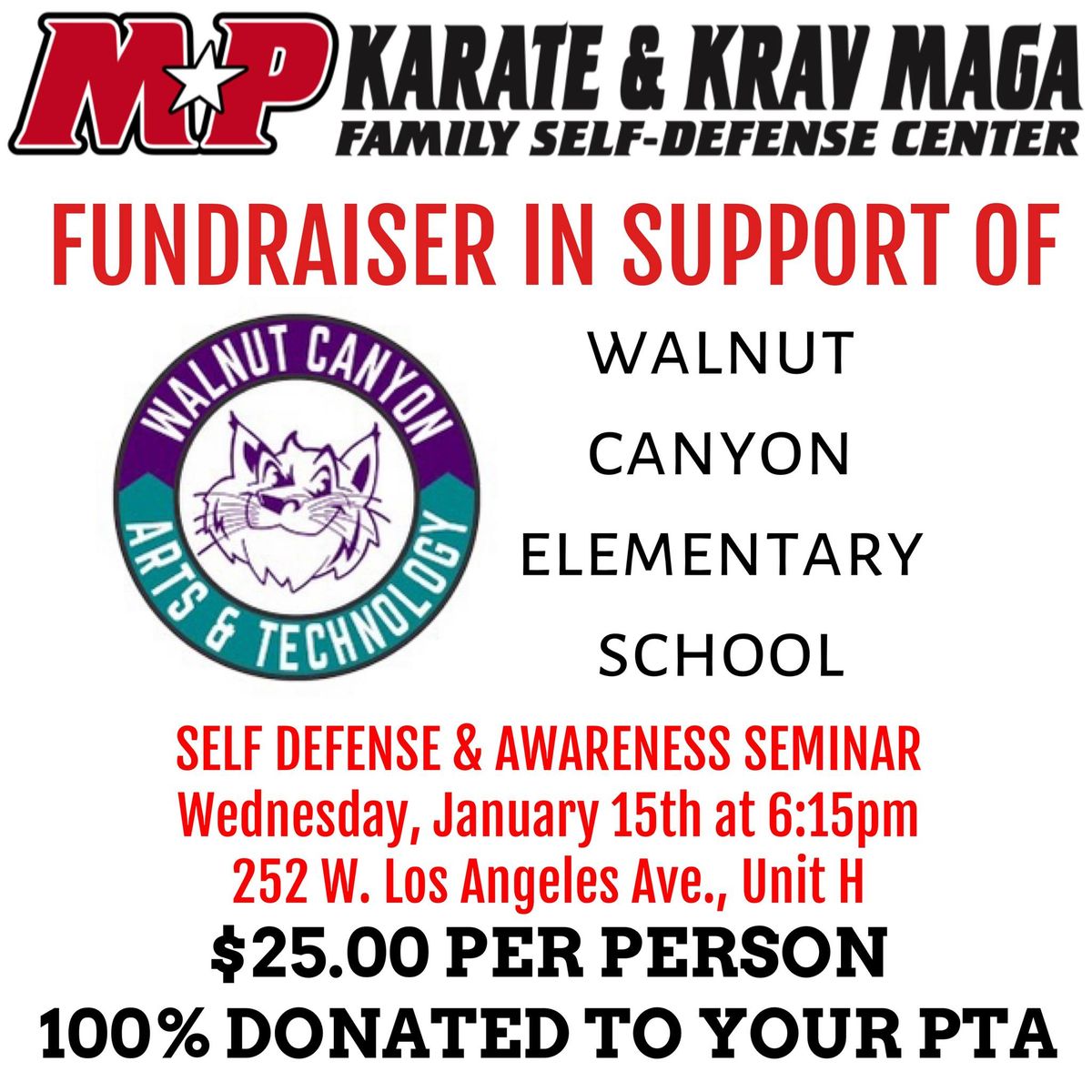 Walnut Canyon Fundraiser