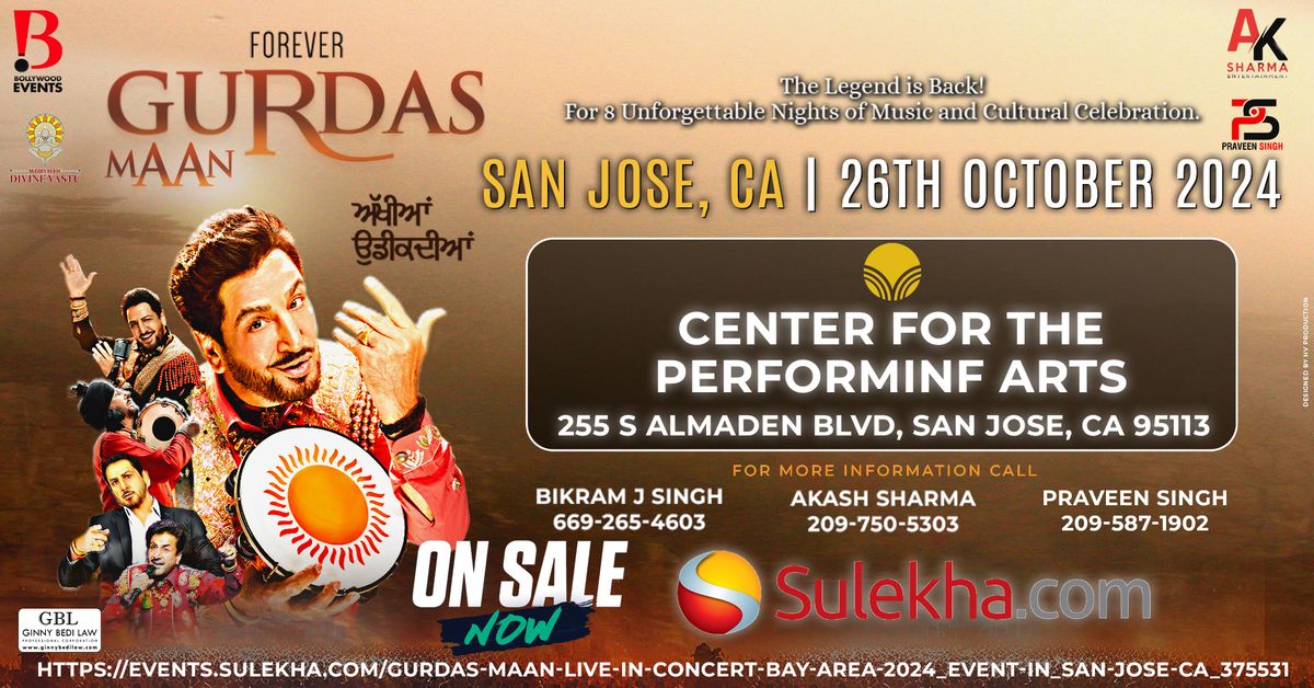 Gurdas Maan Live in San Jose