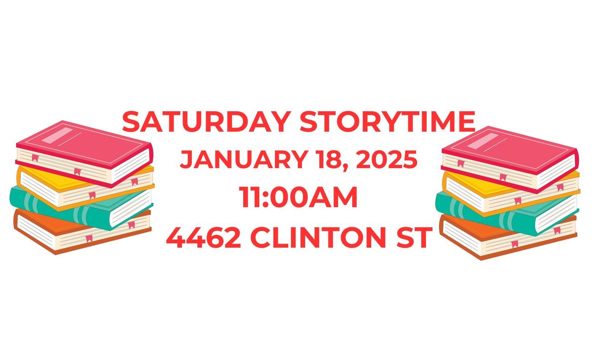 Saturday Storytime