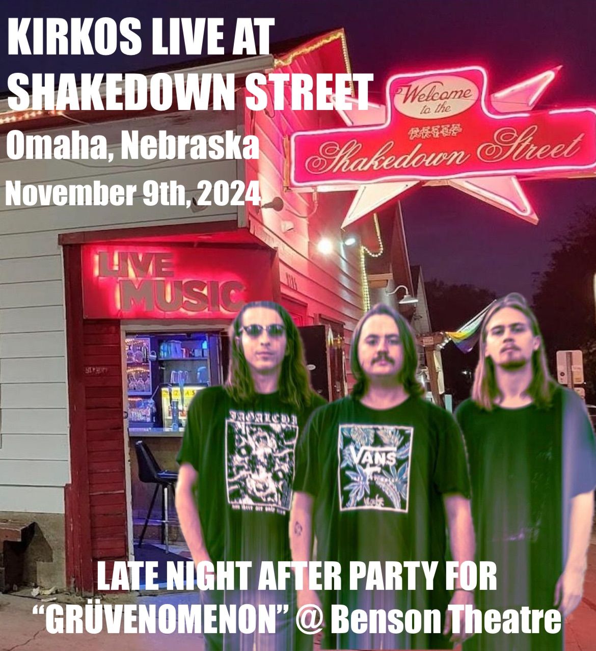 Kirkos at Shakedown Street Tavern (Gr\u00fcvenomenon After Party)