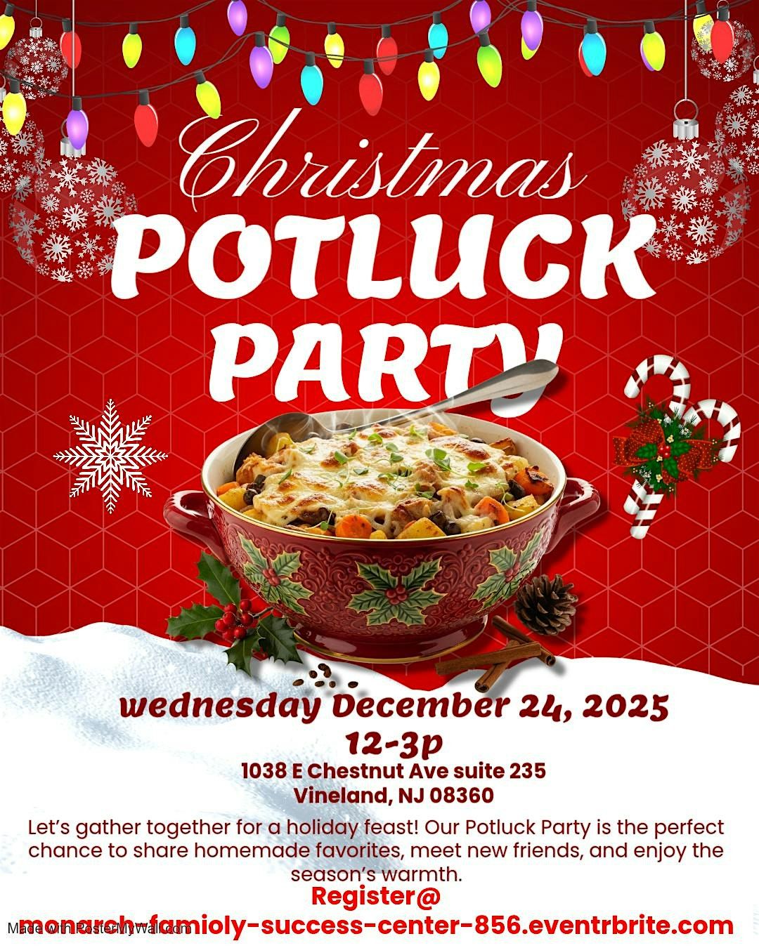 Christmas Pot Luck Party