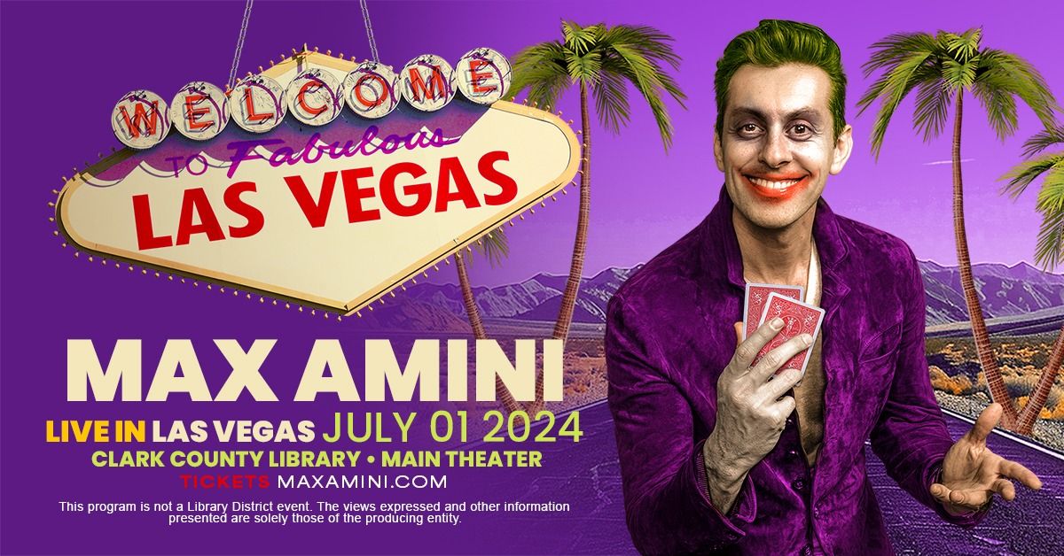 Max Amini Live in Las Vegas!