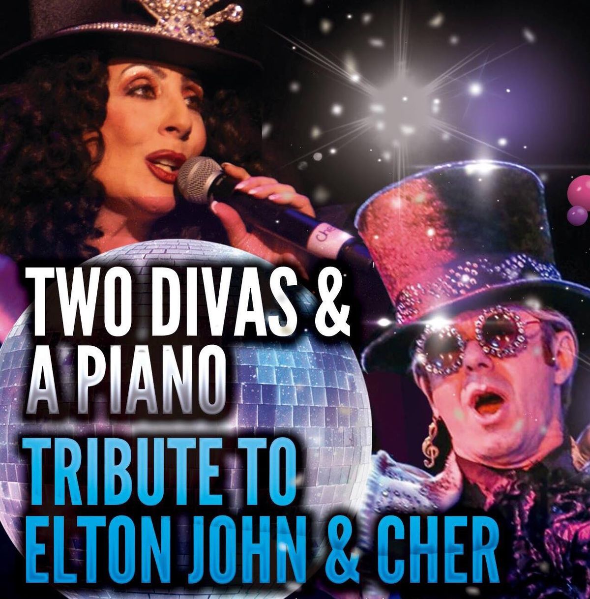 Two Divas and a Piano: Tribute to Cher & Elton John (presented by Toccoa\/Stephens Humane Shelter