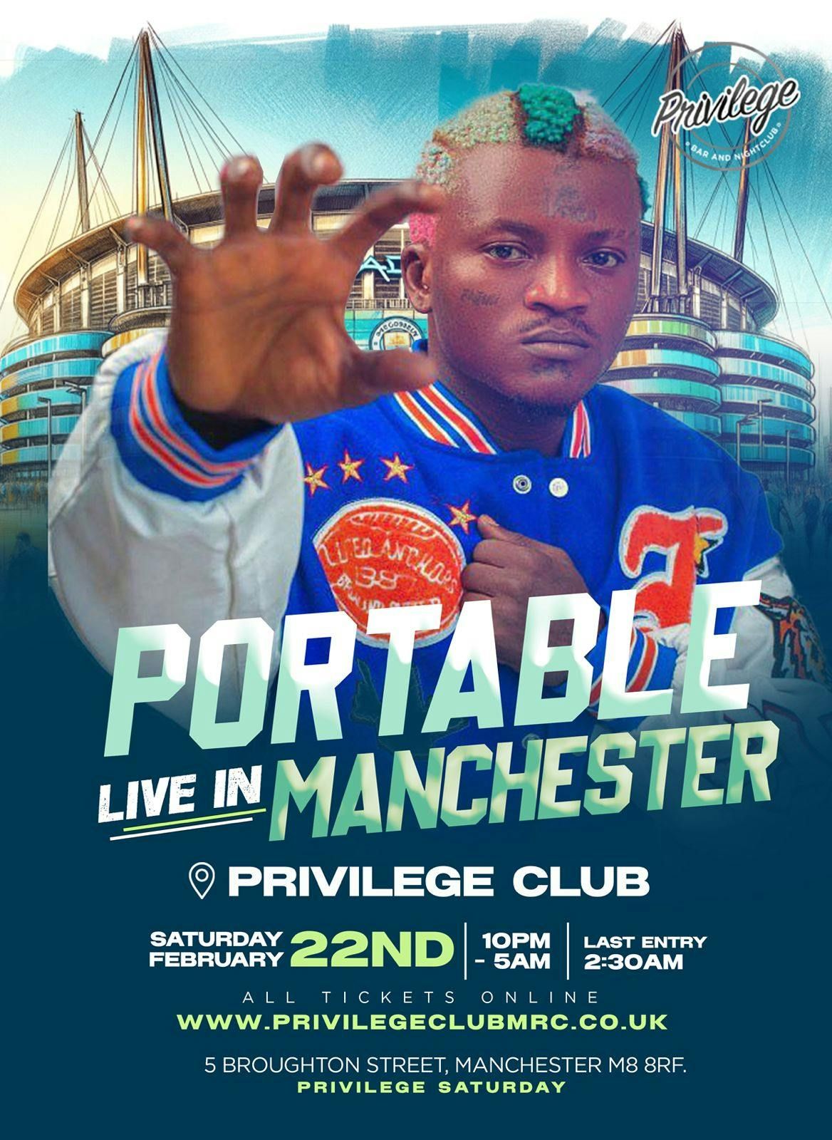 PORTABLE Live In Manchester