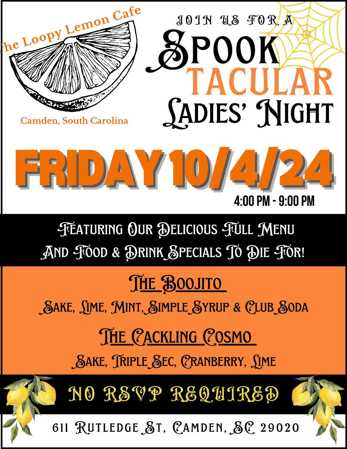 Spooktacular - Ladies' Night 10\/4\/24