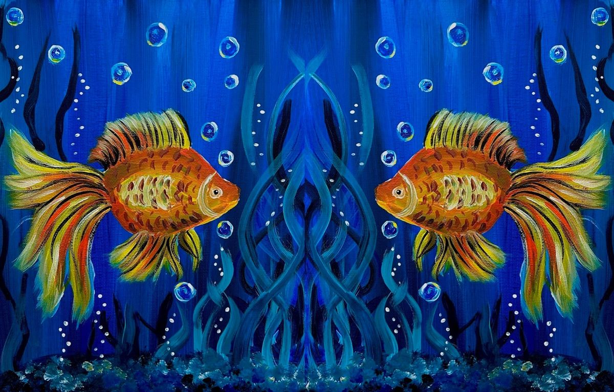 Paint n Sip: Goldfish