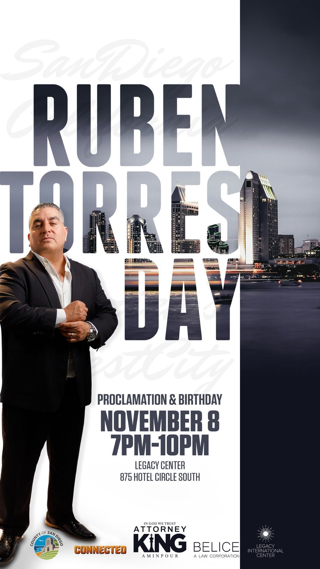 \u201cRUBEN TORRES DAY\u201d Proclamation event