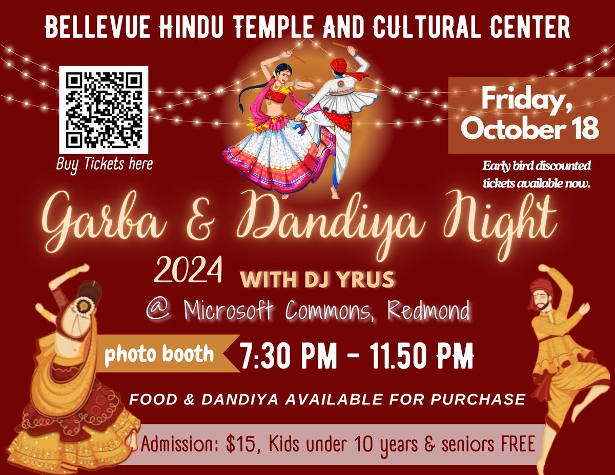 Garba & Dandiya Night - with DJ Yrus