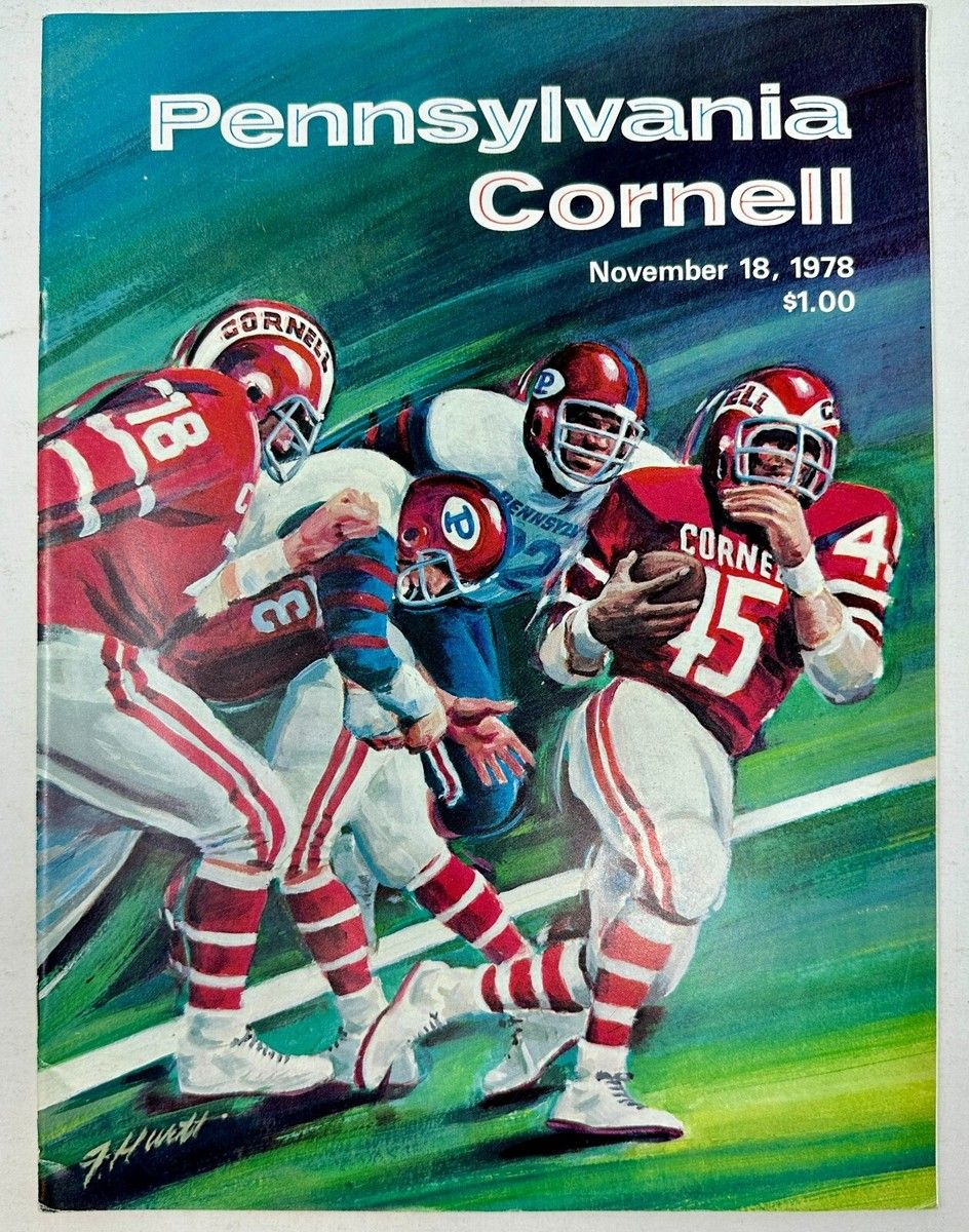 Cornell Big Red at Penn Quakers Football at Franklin Field PA